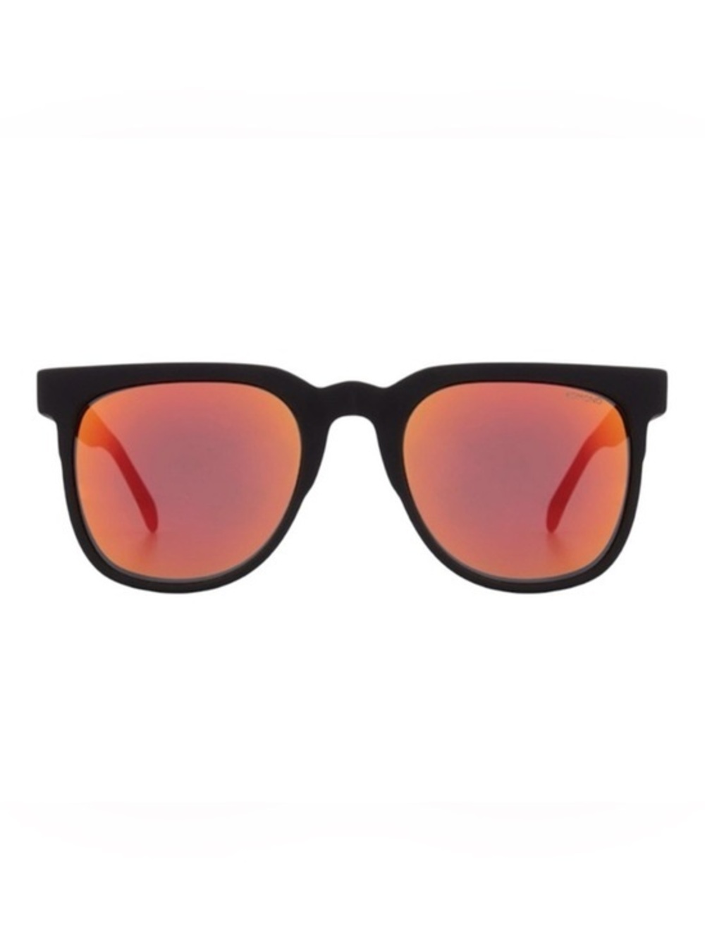 Komono Riviera Black Rubber Sunglasses NEW Reflective UV400